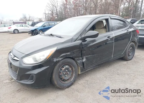 2012 Hyundai Accent Gls z USA, uszkodzony, nr VIN KMHCT4AE8CU121941